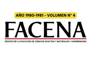 Revista FaCENA - Año 1980-1981 - Volumen 4