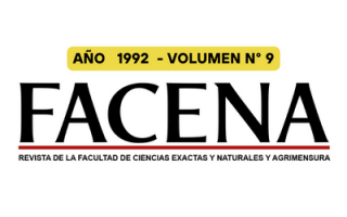 Revista FaCENA - Año 1992 - Volumen 9