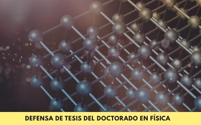 Doctorado en Física: Se defenderá la tesis denominada “Estrategias de control superadibáticas en sistemas nanoestructurados”