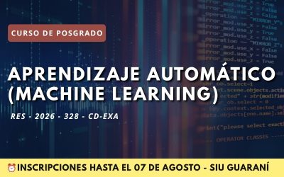Aprendizaje Automático (Machine Learning)