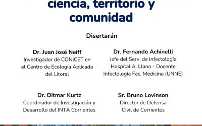 Cuatro destacados especialistas disertarán en el panel “El Niño llega al NEA: ciencia, territorio y comunidad”